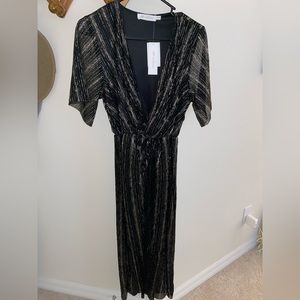 All in Favor black shimmery dress